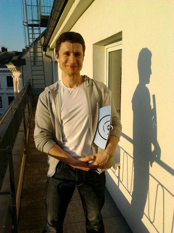 Christian Mund mit ECHO (Foto: Marcus-Johannes Heinz)